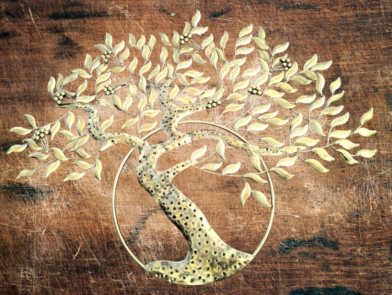 Woodland Whispers Metal Tree Decor - Image 3