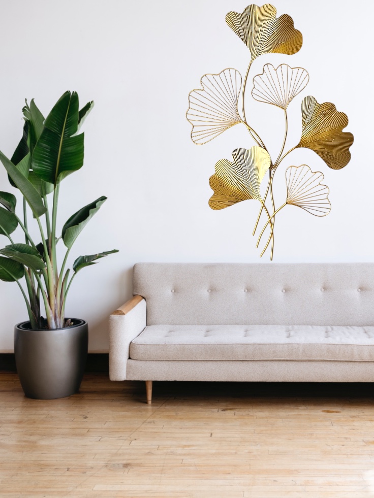 Luxe Leaf Wall Art