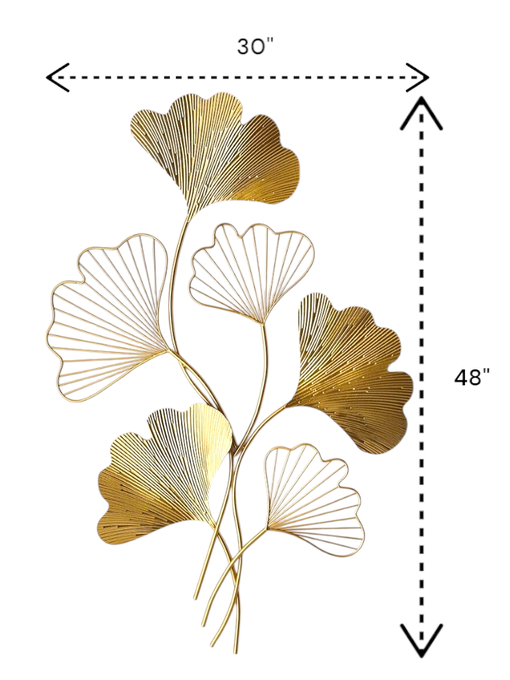 Luxe Leaf Wall Art - Image 2