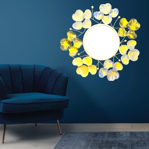 Sunny Floral Rustic reflection Mirror