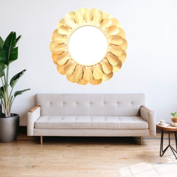 Floral Glimmer Mirror