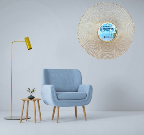 Golden Luxe Reflection Mirror