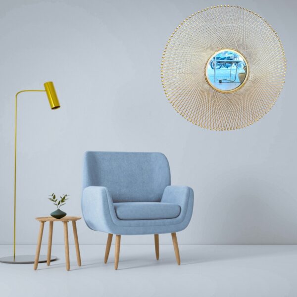 Golden Luxe Reflection Mirror