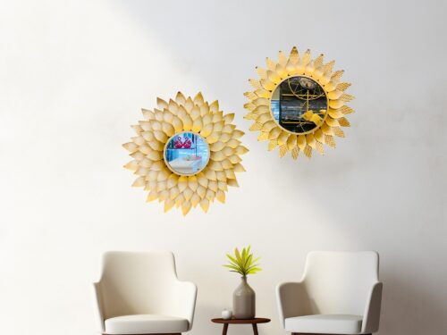 Golden Flora Reflection Duo