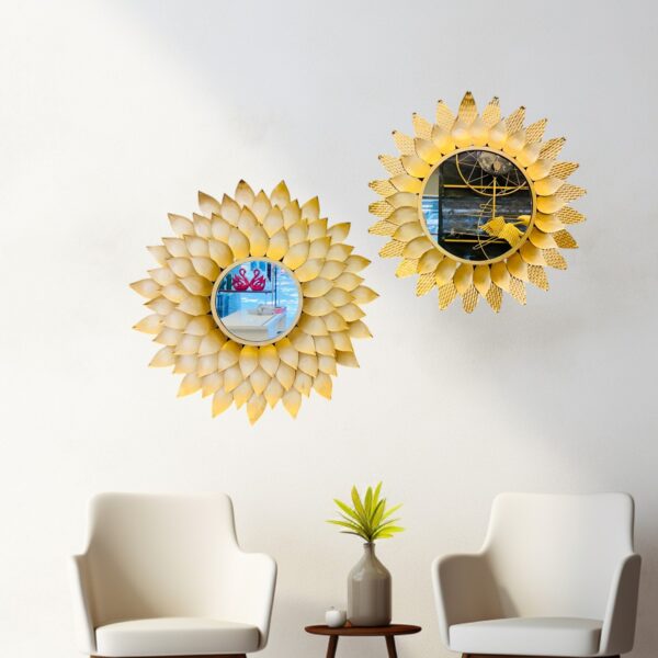 Golden Flora Reflection Duo