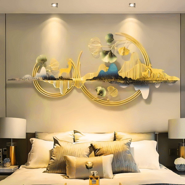 Magical valley Metal Wall Art