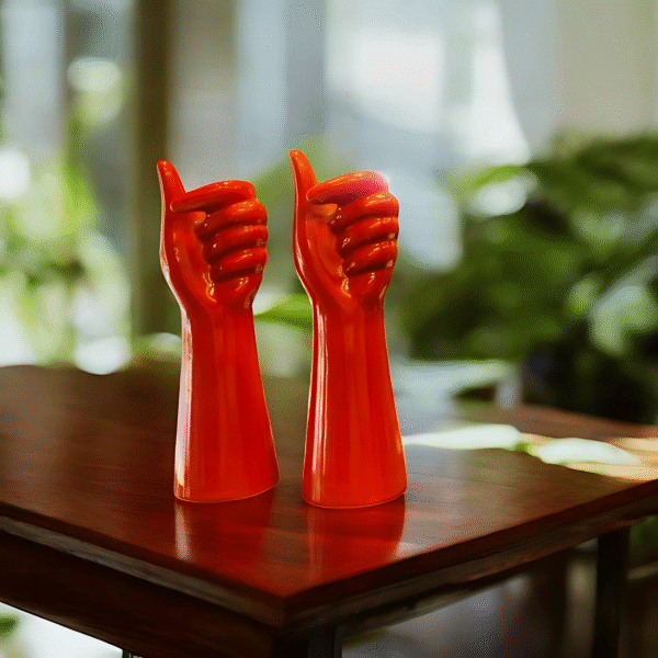 Flower Hand Vase Set of 2