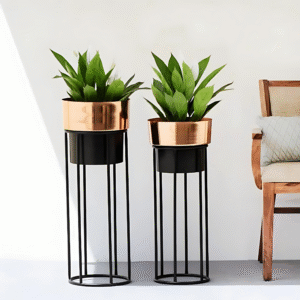 Rose Gold Duo Set of 2 Planter
