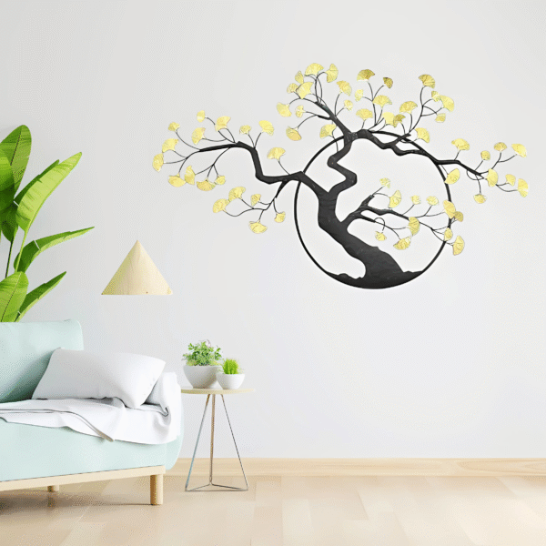 Nature_s Aura - Metal Wall Tree Decor