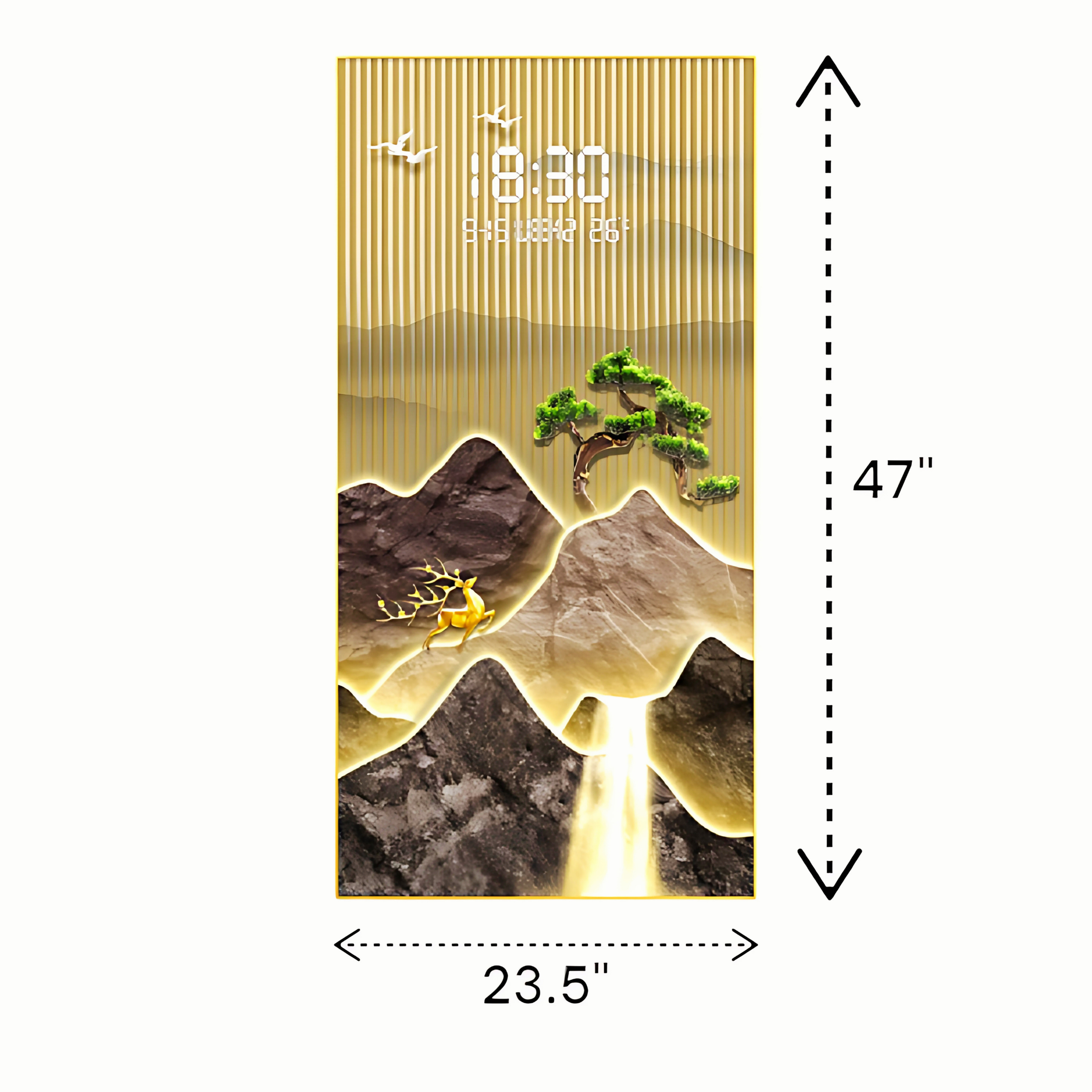 Nature_s Love Digital Clock - Image 2