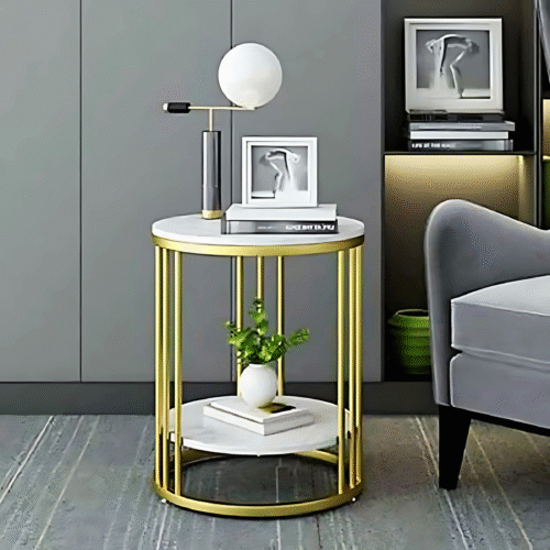 Modern Aura Side Table Powder Coated