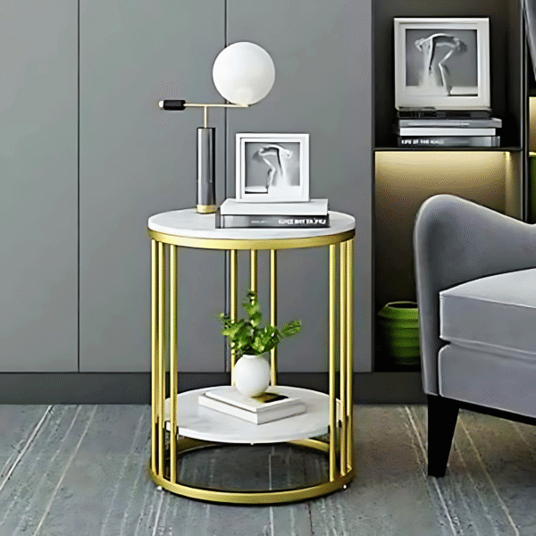 Modern Aura Side Table Powder Coated