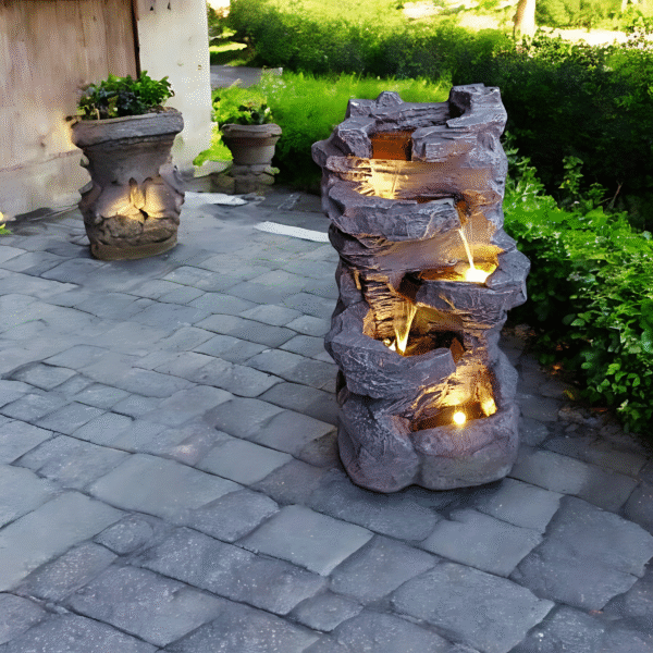 Refreshing Waterfall Oasis Fountain