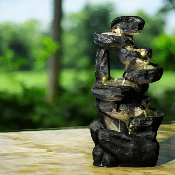 Rustic Nature_s Water Fountain